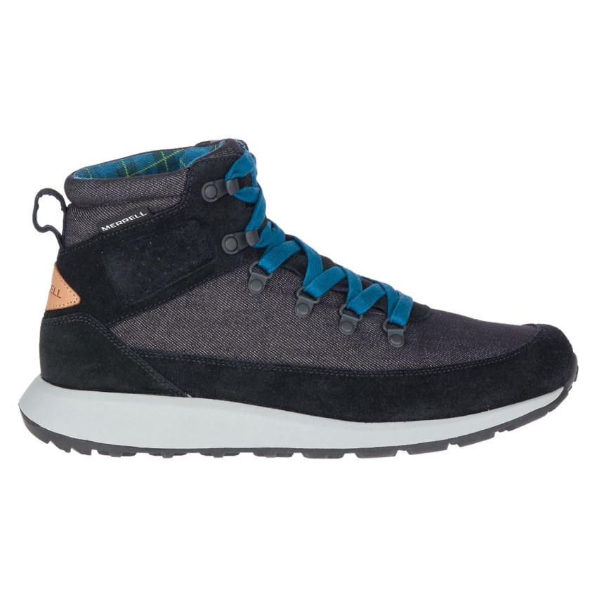 Venta de Botas Merrell Botas Merrell Ashford Classic Chukka Leather Negros Hombre Tienda Merrell Mexico